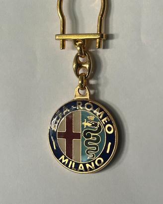 Portachiavi Alfa Romeo MILANO Anni 60/70 originale