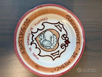 Piatto Buon Ricordo Rist. De Medici Düsseldorf