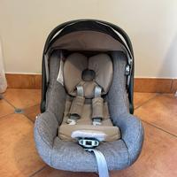 trio inglesina trilogy con baseisofix e ombrellino