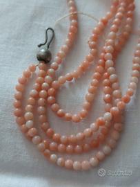 collana corallo rosa 