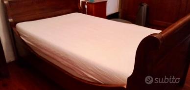 Letto a barca d'epoca