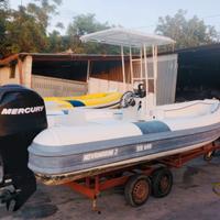 Gommone Novamarine2 RH 600con motore 100HP Mercury