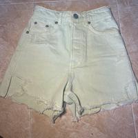 Shorts Zara vita alta verde menta – Taglia 32