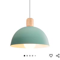 lampadario verde