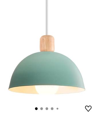 lampadario verde