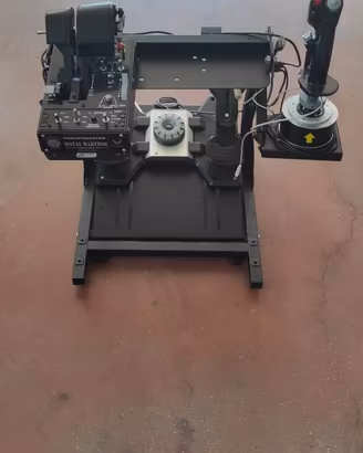 postazione per   simulatore di volo