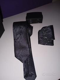 cravatta gemelli pochette 