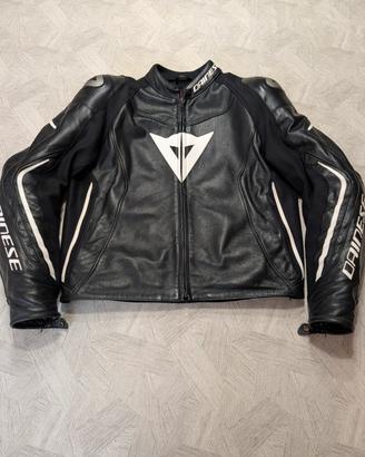 Giacca moto pelle Dainese Nexus tg 56 XXL