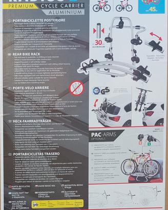 Portabici Posteriore Alu Nordrive Radius 2