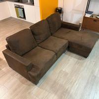 Divano 3/4 posti con penisola