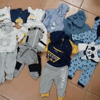 abbigliamento usato neonato dai 3/6 mesi ai 9 mesi
