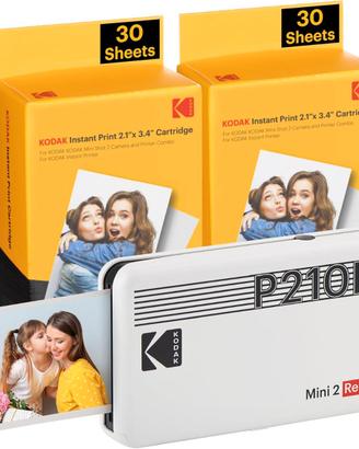 KODAK Mini 2 Retro + 68 Fogli