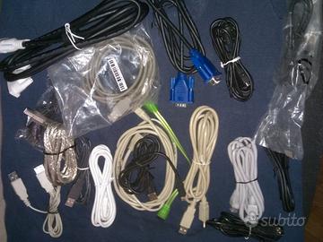 CAVI COLLEGAMENTO PER COMPUTER E TV