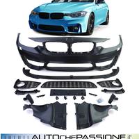 Paraurti anteriore M3 design per BMW F30 F31 11>18