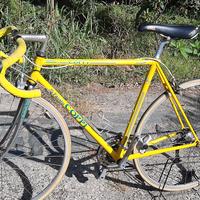 Bicicletta da corsa Fausto Coppi gialla