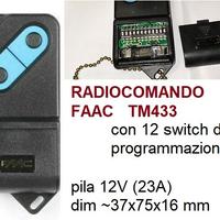 Radiocomando faac tm433