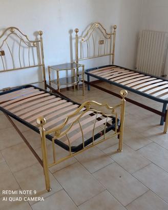 Letti in ottone e vario
