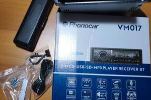 Autoradio Phonocar VM017 Lettore CD 200W Bluetooth