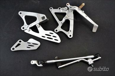 pedane pilota Yamaha YZF R1 BIG BANG 09 11