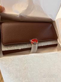 Portamonete Dot in pelle martellata coccinelle