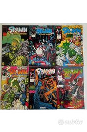 SPAWN & SAVAGE DRAGON  n.1-6 - IMAGE COMICS 1994