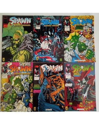 SPAWN & SAVAGE DRAGON  n.1-6 - IMAGE COMICS 1994