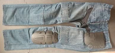 PANTALONI JEANS SPIDI UNISEX CON PROTEZIONI REMOV.