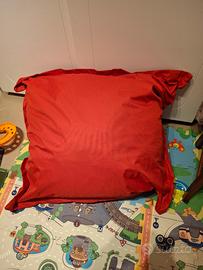 cuscino pouf a sacco