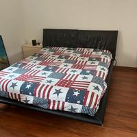 Letto matrimoniale con rete doghe