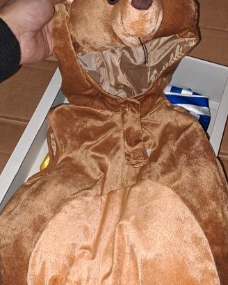 costume carnevale orsetto