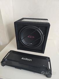 Impianto Audio Auto Audison SR5 + Subwoofer Alpine
