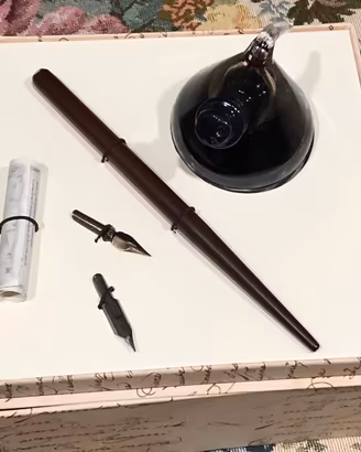 Set Calligrafia vintage