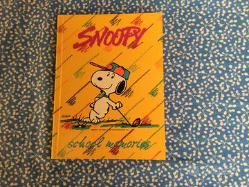 Diario Agenda Snoopy Sweet Memories