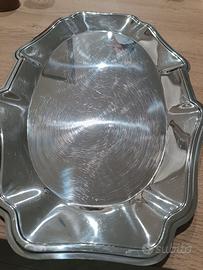vassoio in acciaio inox perfetto per servire