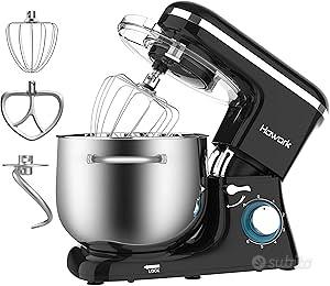 HOWORK Impastatrice Planetaria 1500W 8Litri 6