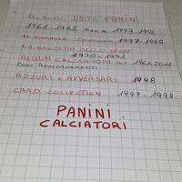 panini album calciatori