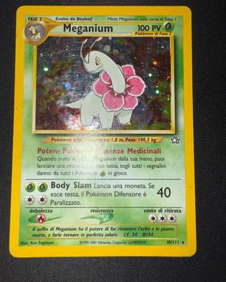 Meganium Holo Neo Genesis 10/111