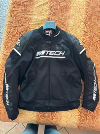 Giubbotto moto Mtech + protezioni dainese