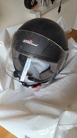 casco jet moto e scooter