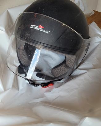casco jet moto e scooter
