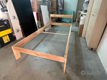 Struttura letto Ikea con doghe 90x200 cm