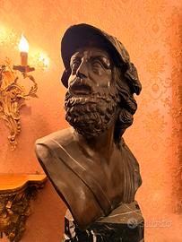 busto in bronzo che raffigura l'eroe greco Aiace