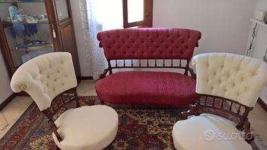 Salottino completo restaurato