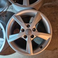 CERCHI IN LEGA ORIGINALI AUDI 16 POLLICI 