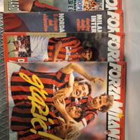 5 riviste "forza milan"