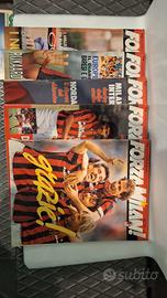 5 riviste "forza milan"