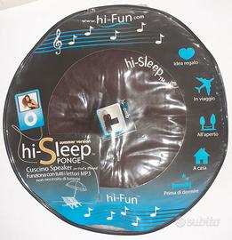 Hi-Fun Hi-Sleep Cuscino con Speaker integrato