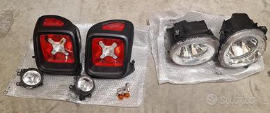 Kit fari completi e fendinebbia Ricambi  Jeep