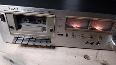 piastra TEAC CX 210 ANNI 70 