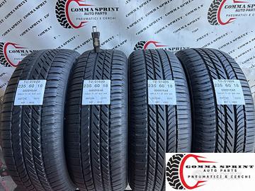 4 PNEUMATICI 235/60 R18 GOODYEAR ESTIVE 90%